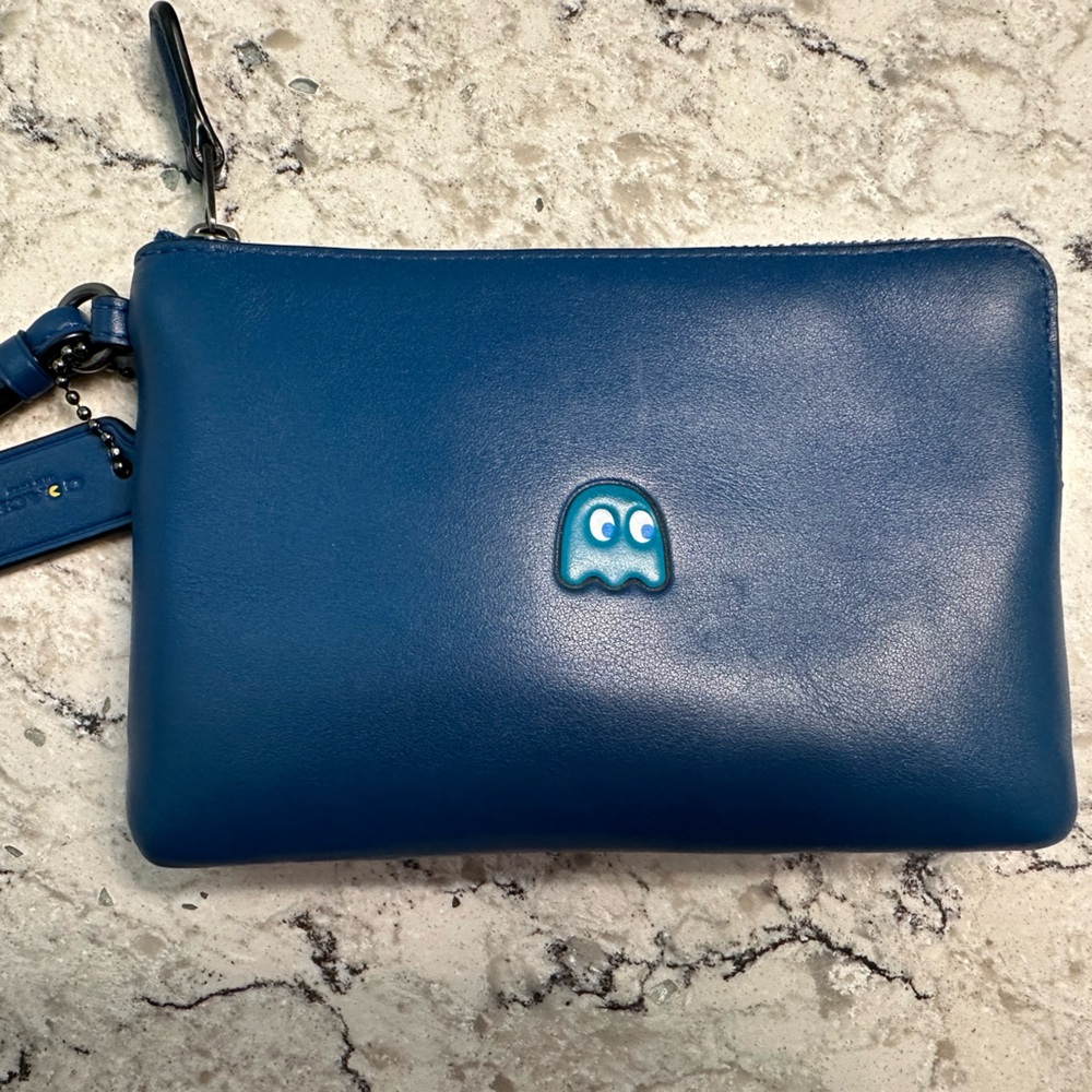 Coach Pac-Man Wristlet
